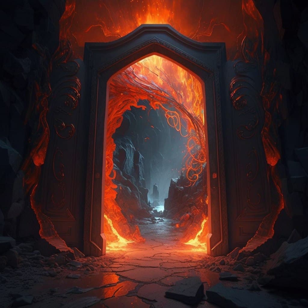 Fire elemental portal