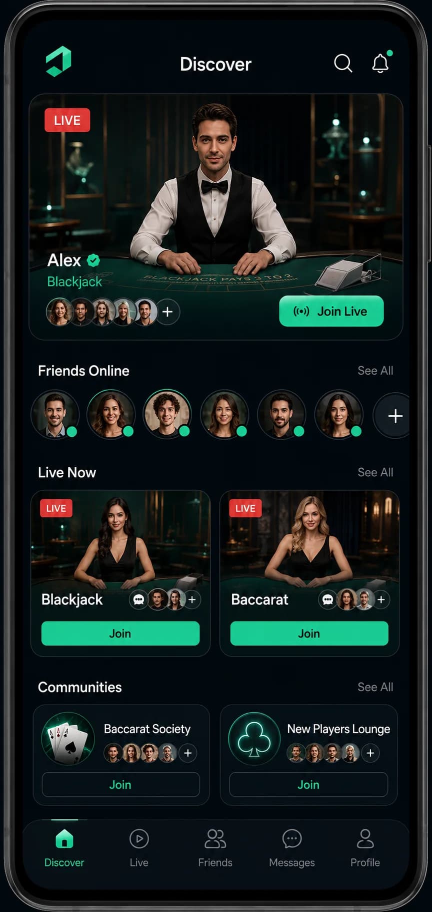 LC App mobile product concept